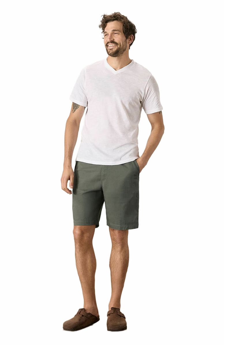 Pact Organic Cotton Daily Twill Midweight Short - 9" Inseam, Main, color, 