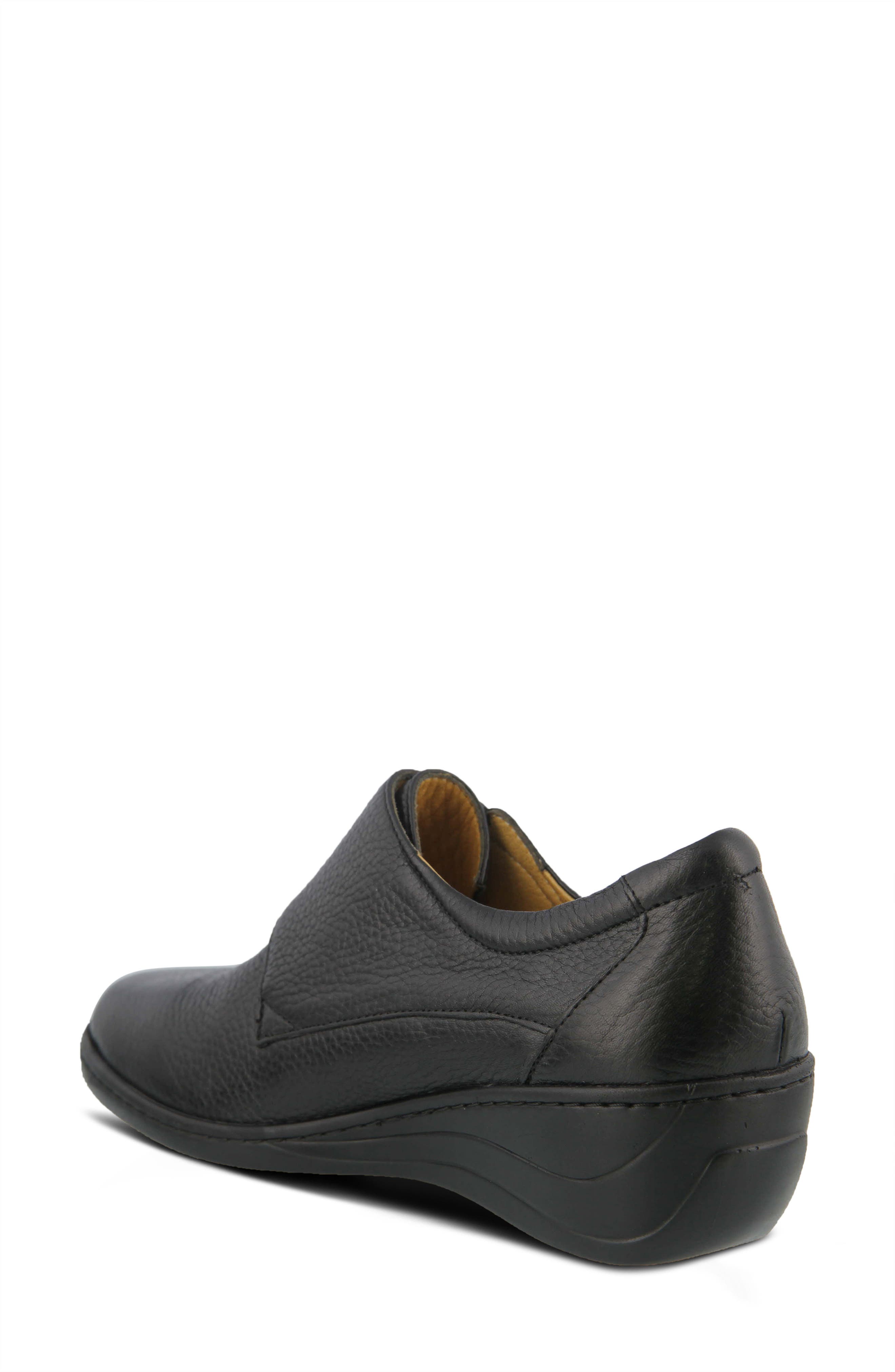 Corvo Ankle Slip-On Shoe, Alternate, color, BLACK