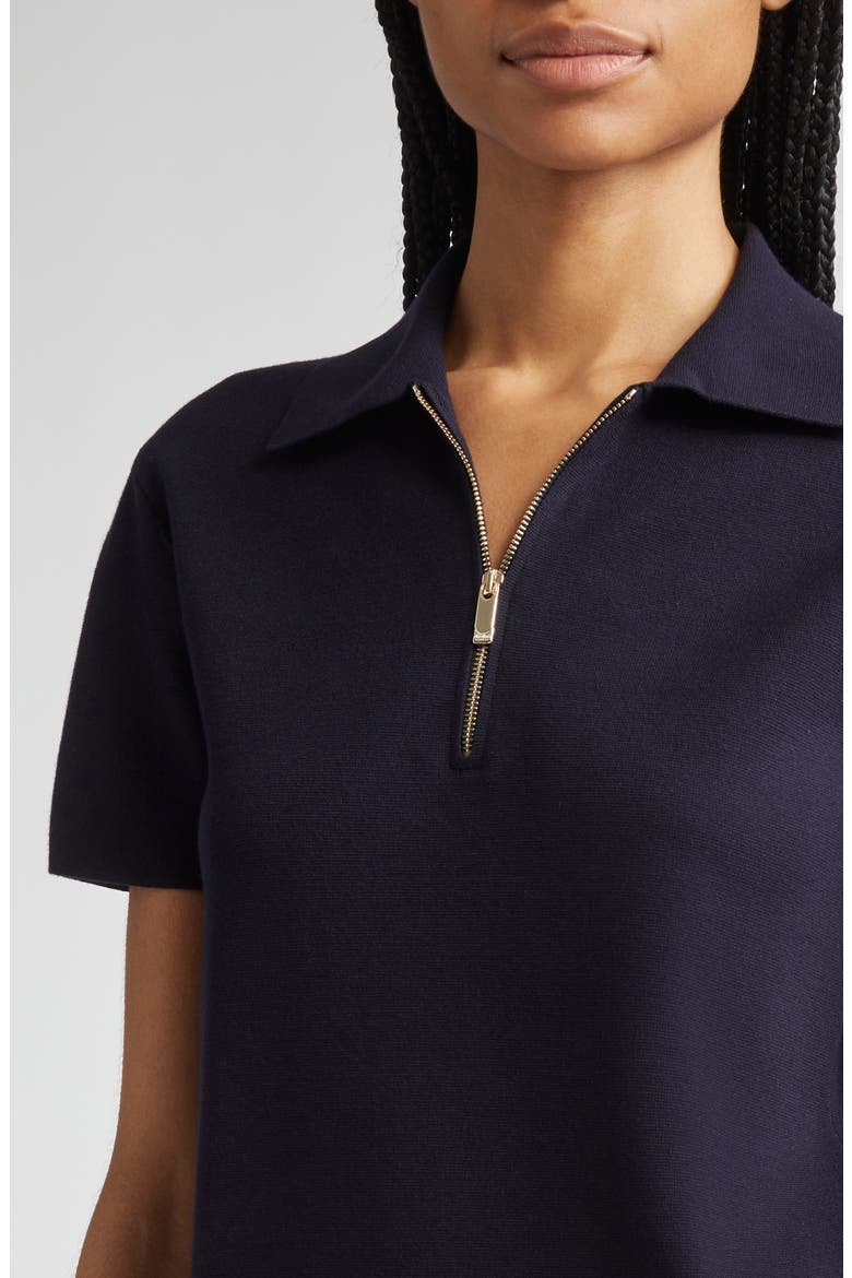 Teti Half Zip Polo, Alternate, color, NAVY