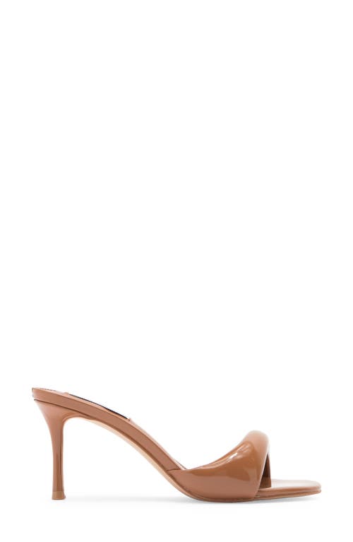 Steve Madden Pennyy Sandal In Tan Patent