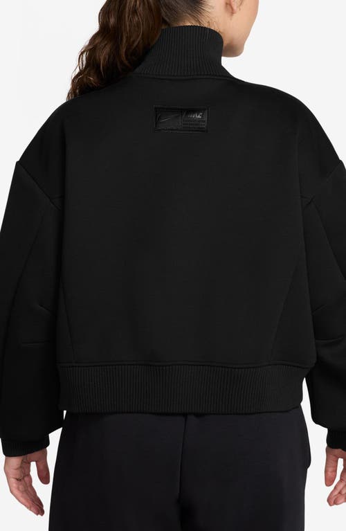 Nike Sportswear Destroyer Bomber Jacket In Black