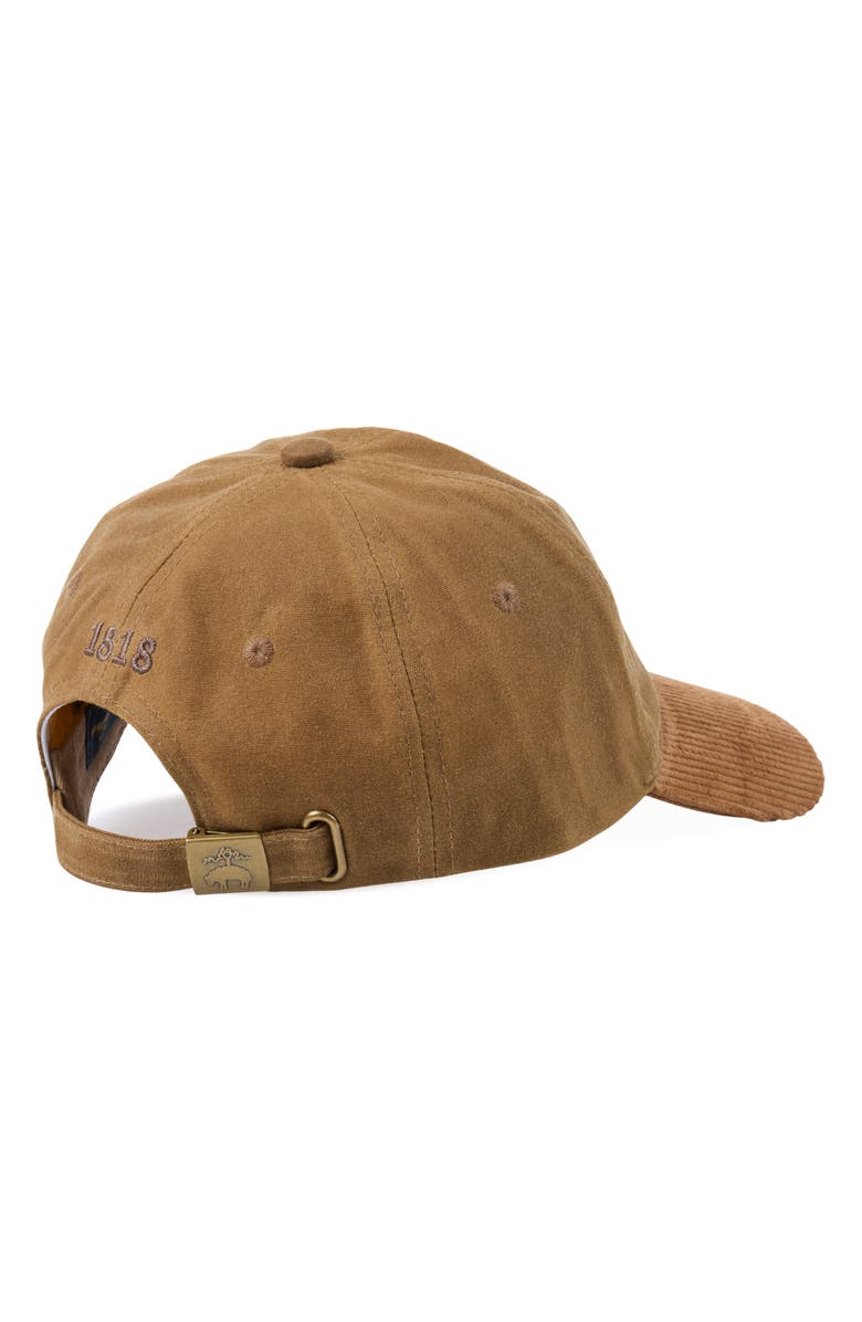 Brooks Brothers Oil Cloth Baseball Hat, Alternate, color, Camel