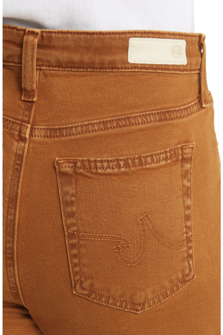 Mari Slim Ankle Straight Leg Jeans, Alternate, color, SULFUR TREE BARK