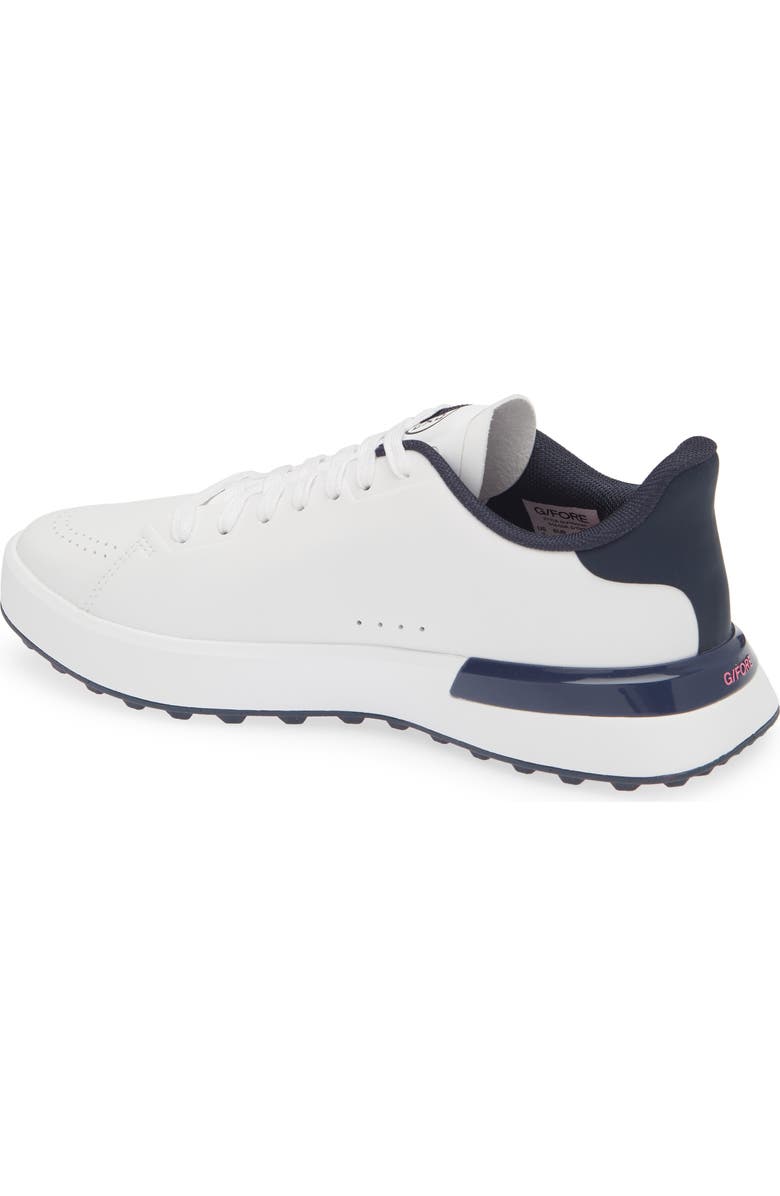 G/FORE G.112 Kiltie Golf Shoe, Alternate, color, Snow/ Twilight
