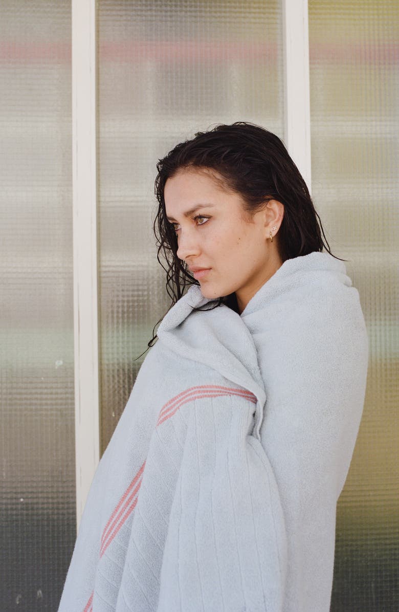 BAINA Abel Organic Cotton Bath Sheet, Alternate, color, 