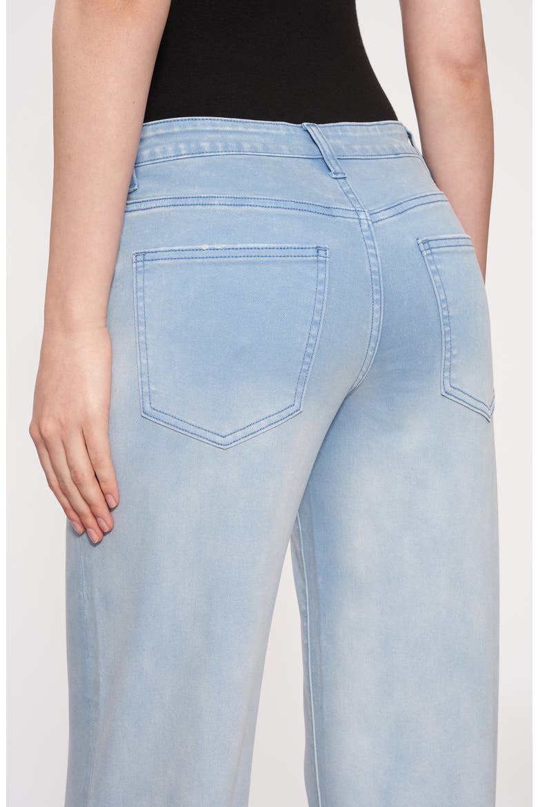 Mid Rise Wide Leg Jeans, Alternate, color, GRADIENT BLUE