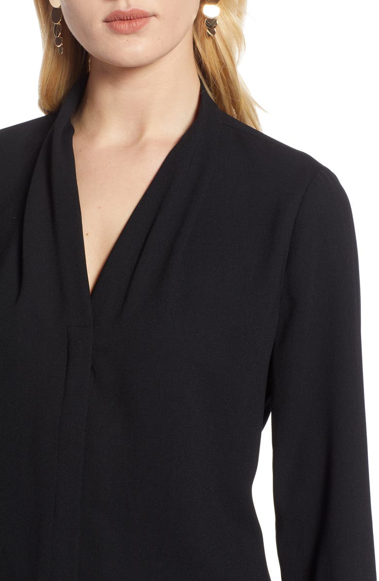 Halogen<sup>®</sup> Halogen V-Neck Top, Alternate, color,