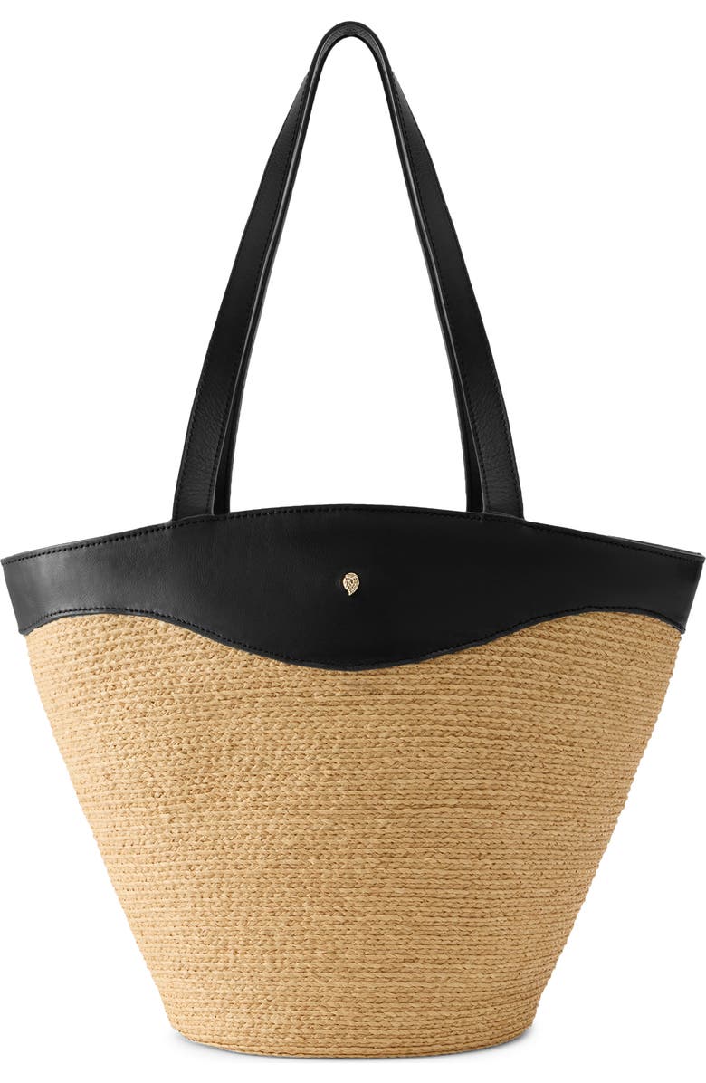 Helen Kaminski Nadee Braided Raffia Tote, Main, color,