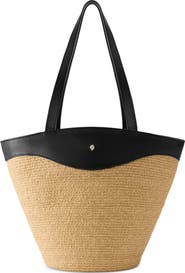 Helen Kaminski Nadee Braided Raffia Tote