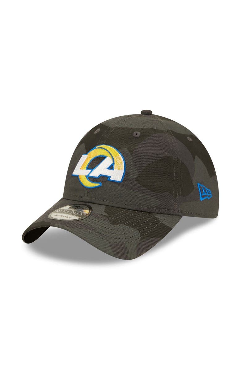 New Era Men's New Era Camo Los Angeles Rams Core Classic 2.0 9TWENTY Adjustable Hat, Main, color, 