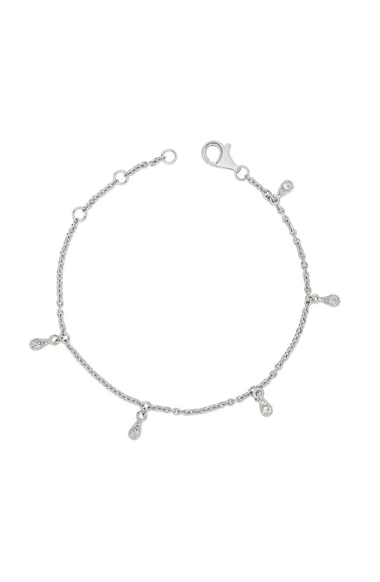 Lucy Quartermaine Skinny Drip Multi Bracelet, Main, color, Sterling Silver