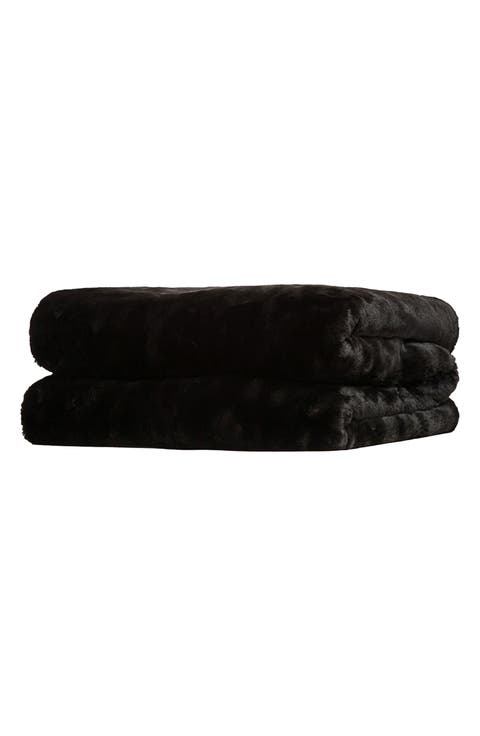 Jumbo Brady Faux Fur Throw Blanket