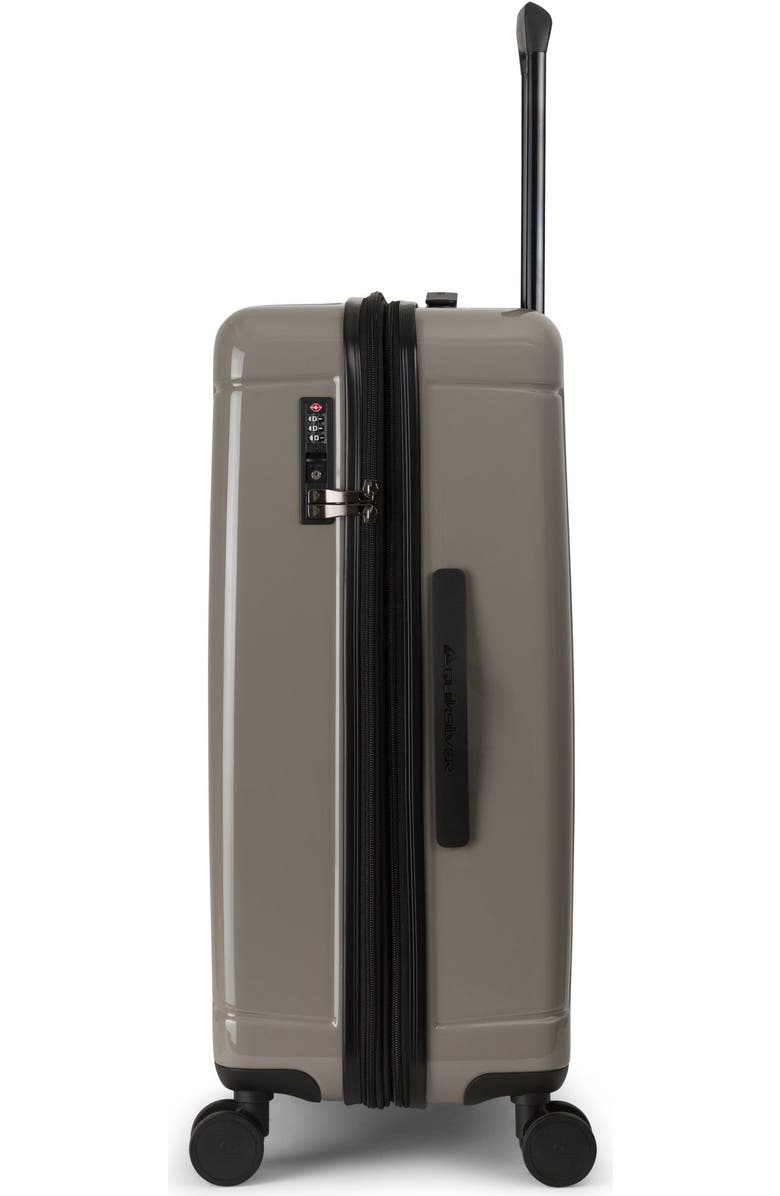 Quiksilver Malibu Suitcases PC Hardside Expandable Luggage with Spinner Wheels, 3-Piece Set, Alternate, color, Parchment