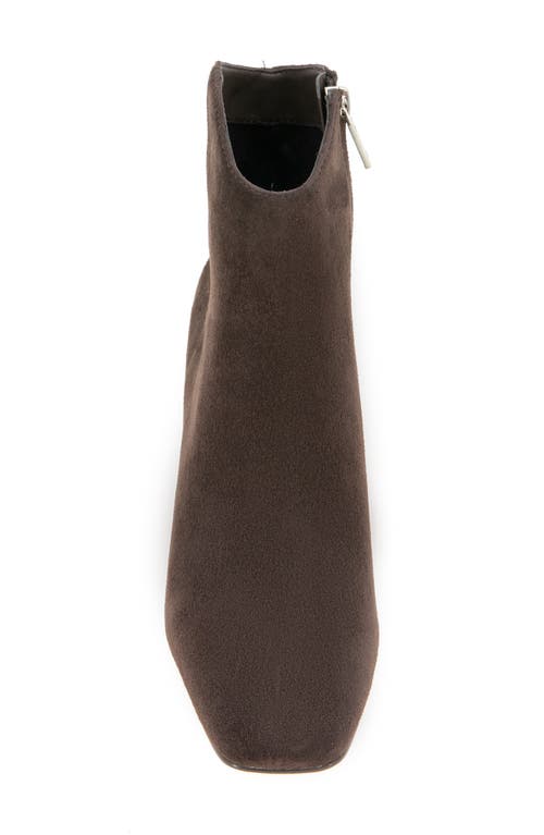 Kenneth Cole Grizelda Square Toe Bootie In Brown