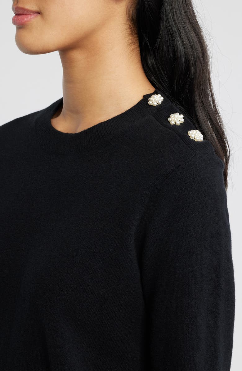 Masai Copenhagen Filiziana Button Shoulder Sweater, Alternate, color, 