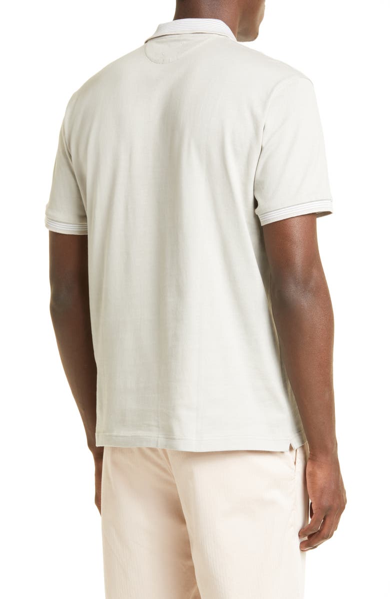 Eleventy Giza Cotton Polo, Alternate, color, 