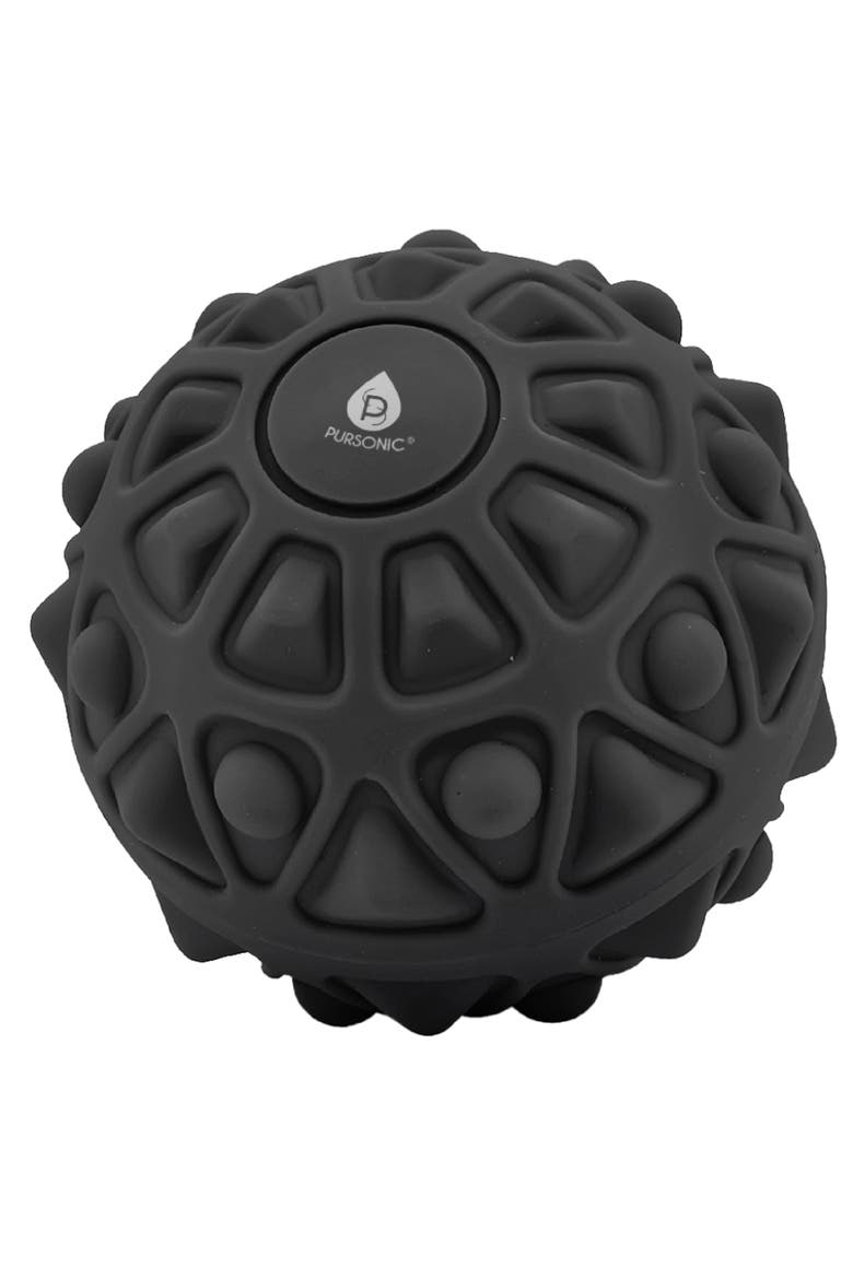 Vibrating Massage Ball, Main, color, Black