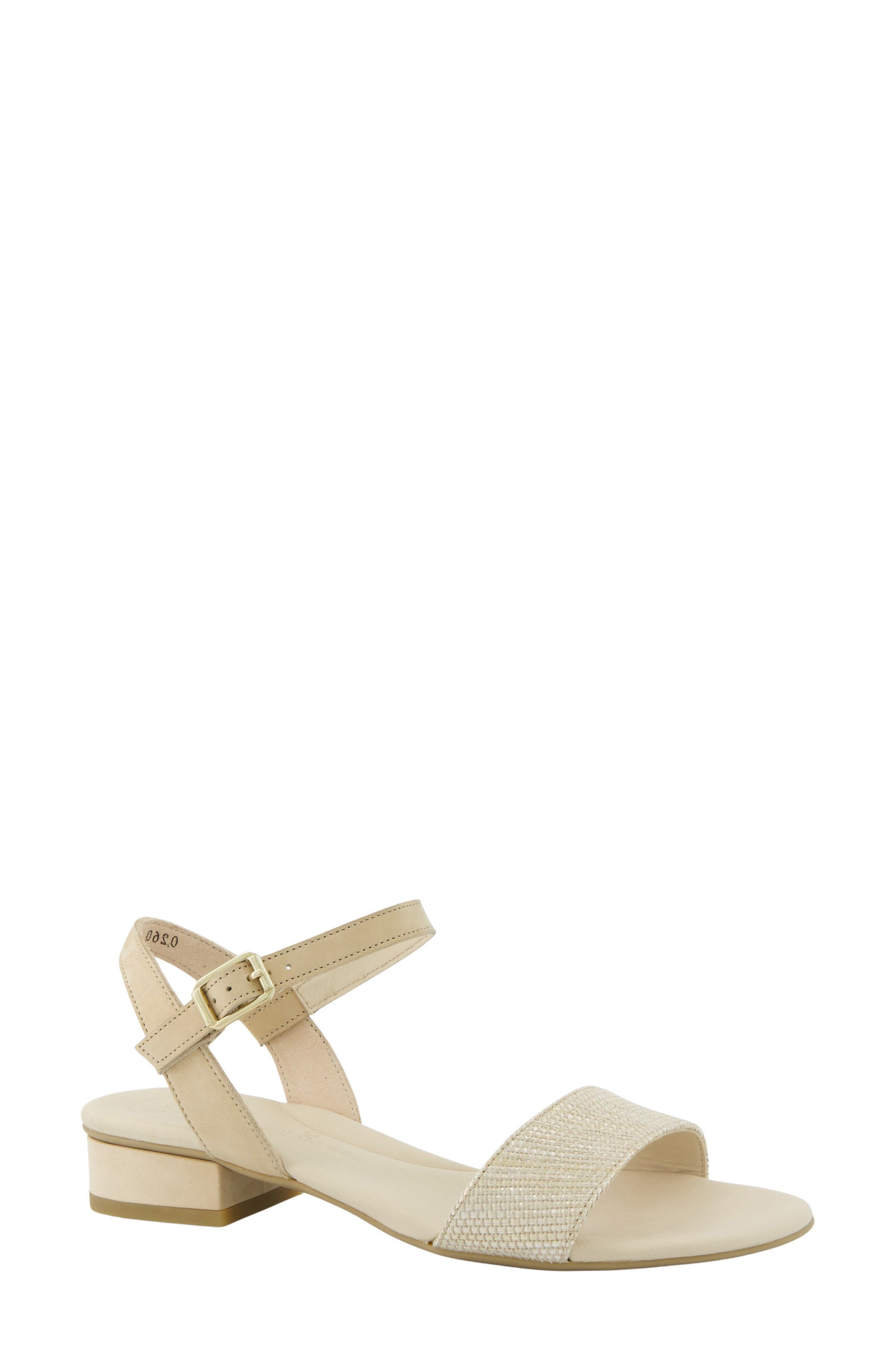 Paul Green Danni Sandal, Main, color, Shell Sabbia Combo