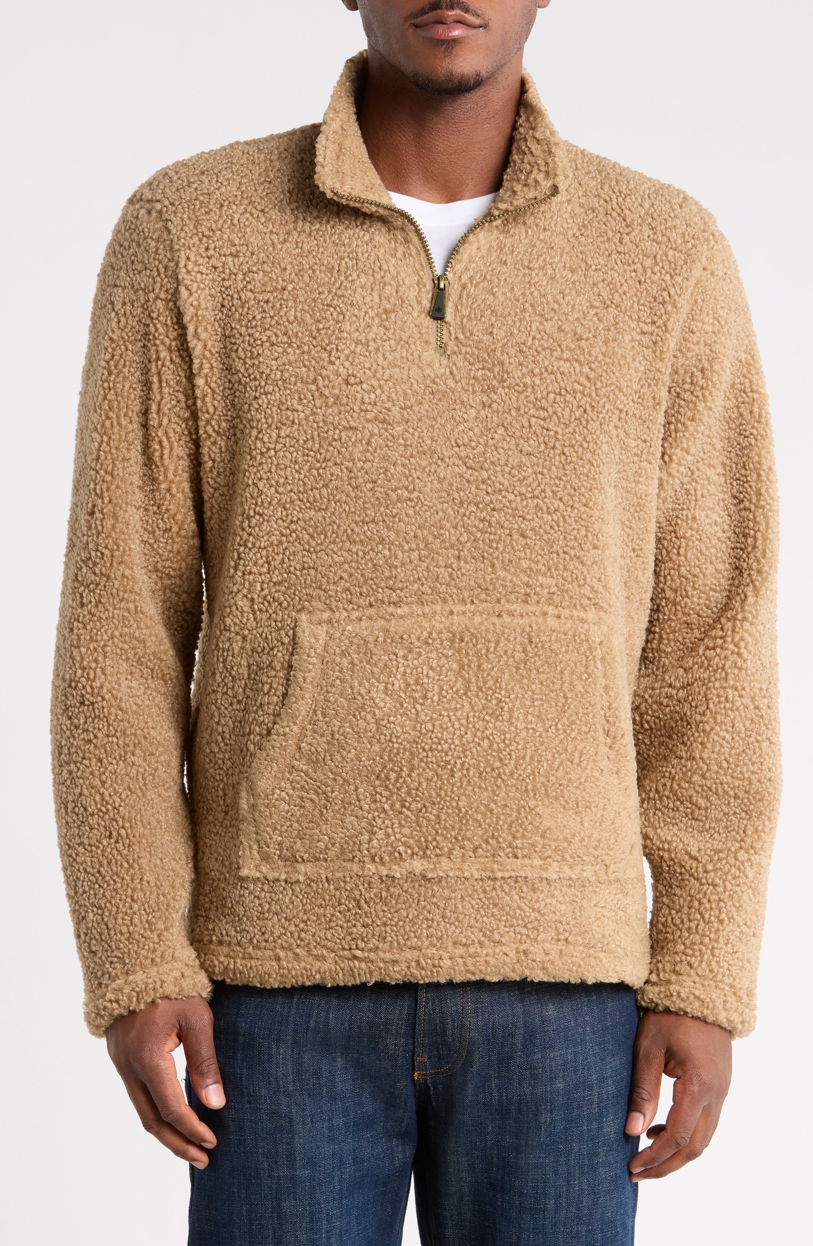 Fleece Quarter Zip Pullover