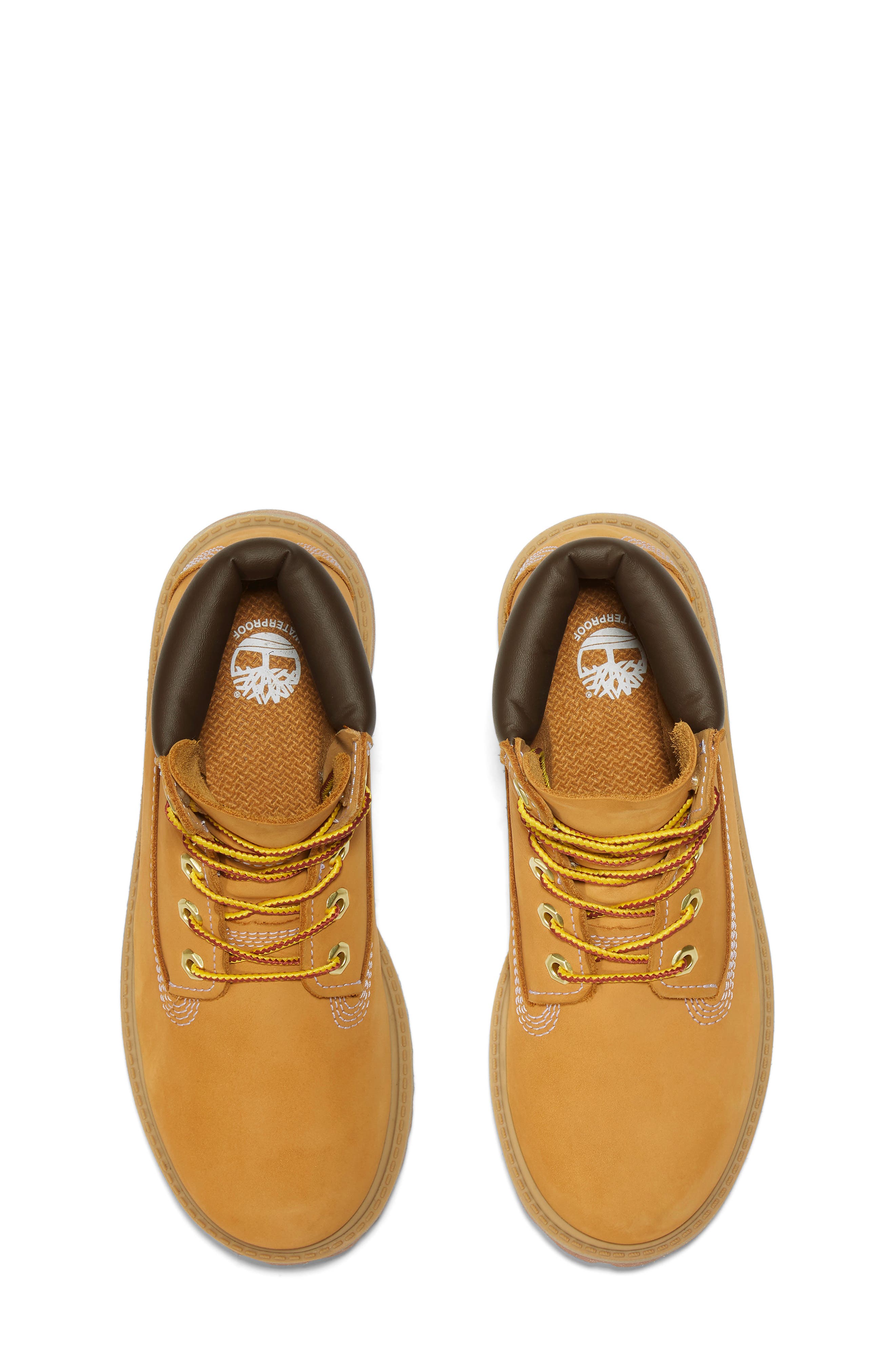Timberland Kids' Premium 6-Inch Waterproof Boot, Alternate, color, Wheat