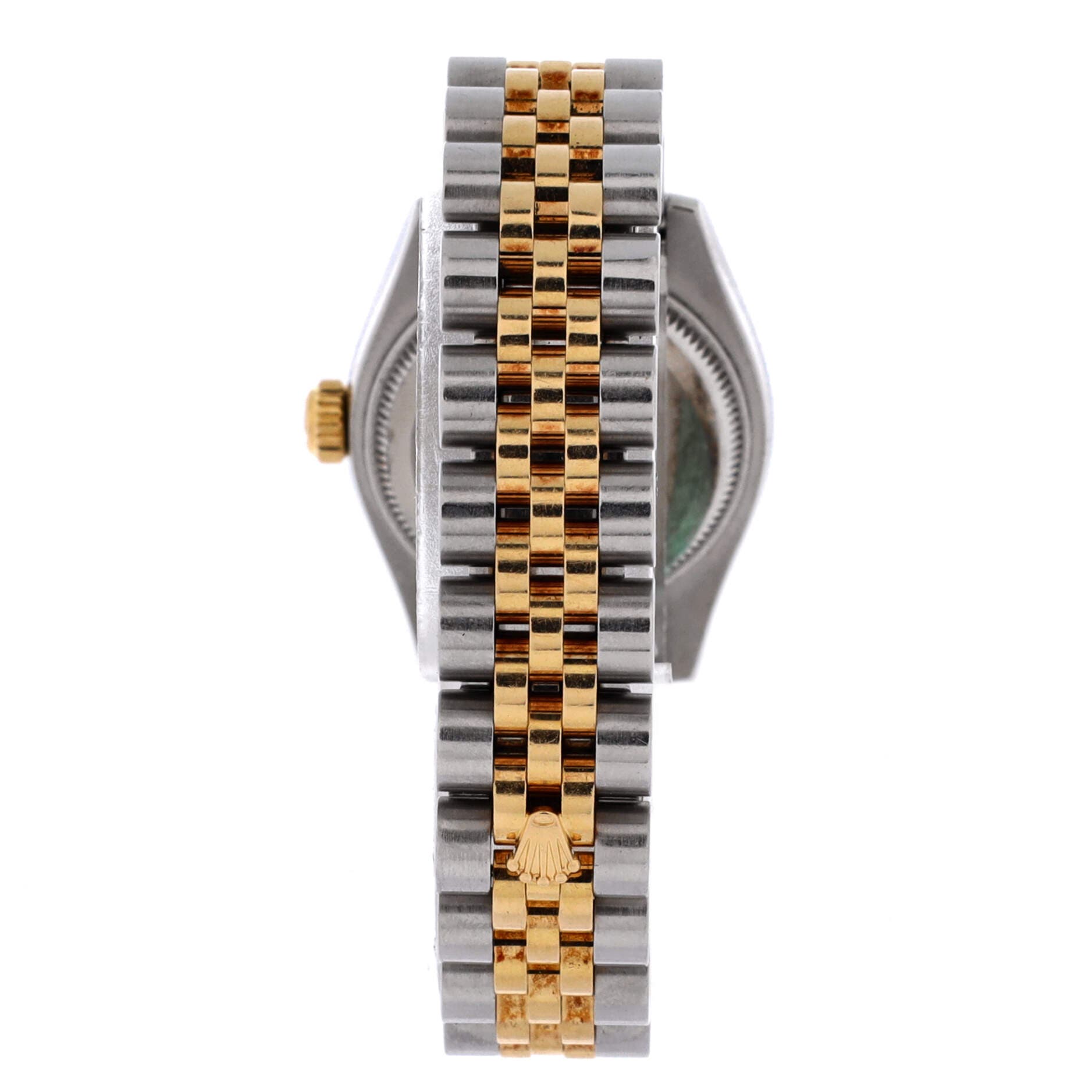 Oyster Perpetual Datejust Automatic Watch Stainless Steel and Yellow Gold with Diamond Markers 26, Alternate, color, Metallic Gold