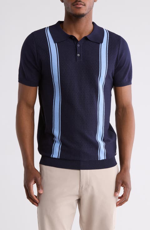 Slim Fit Sweater Knit Polo