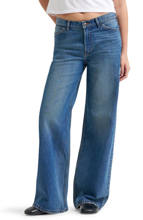 Western High Waist Wide Leg Jeans (Rhianon)