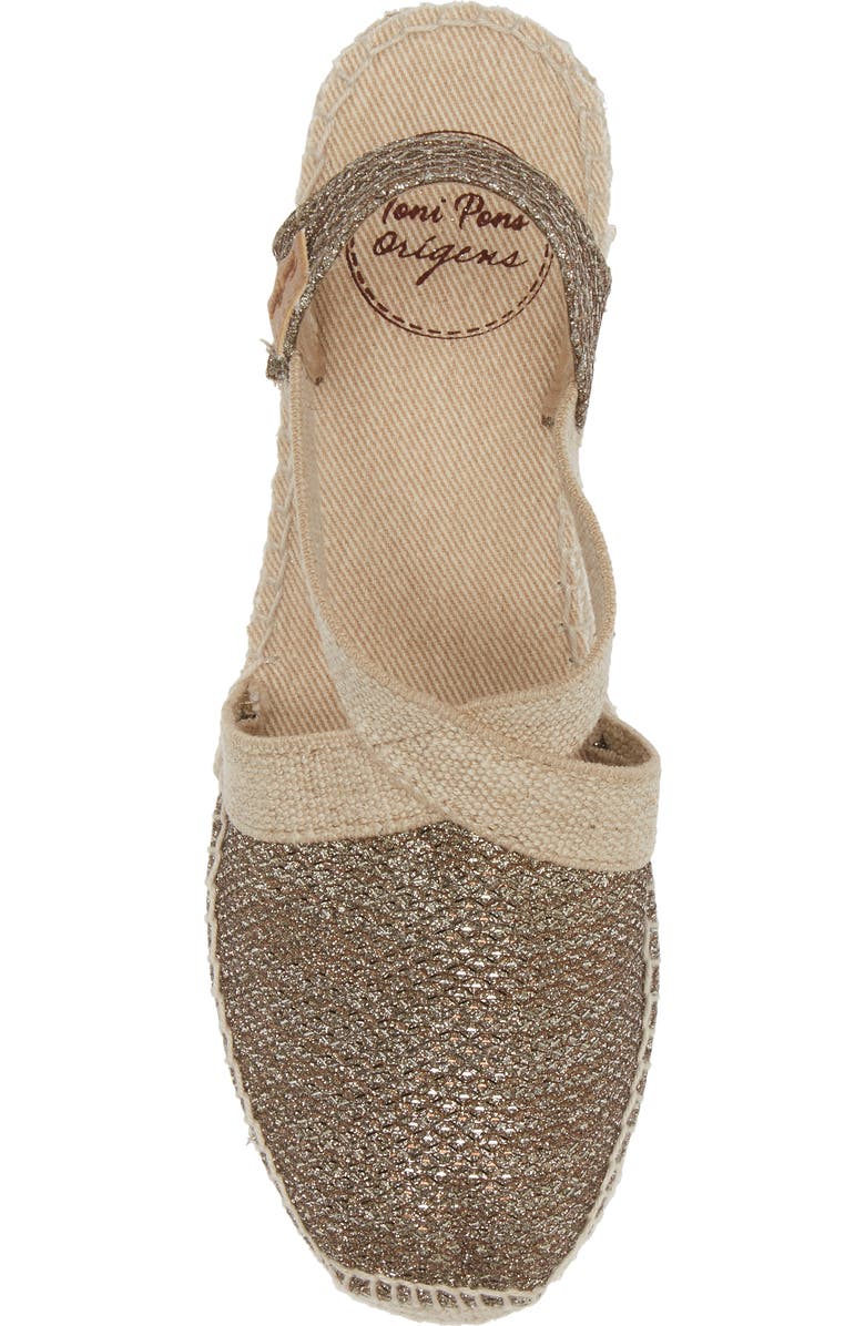 Toni Pons 'Triton' Espadrille Wedge, Alternate, color, Olive