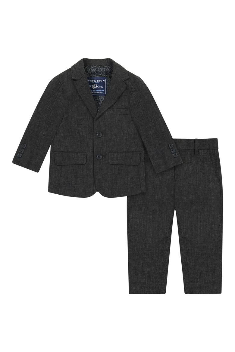 Two-Piece Suit, Main, color, GREY