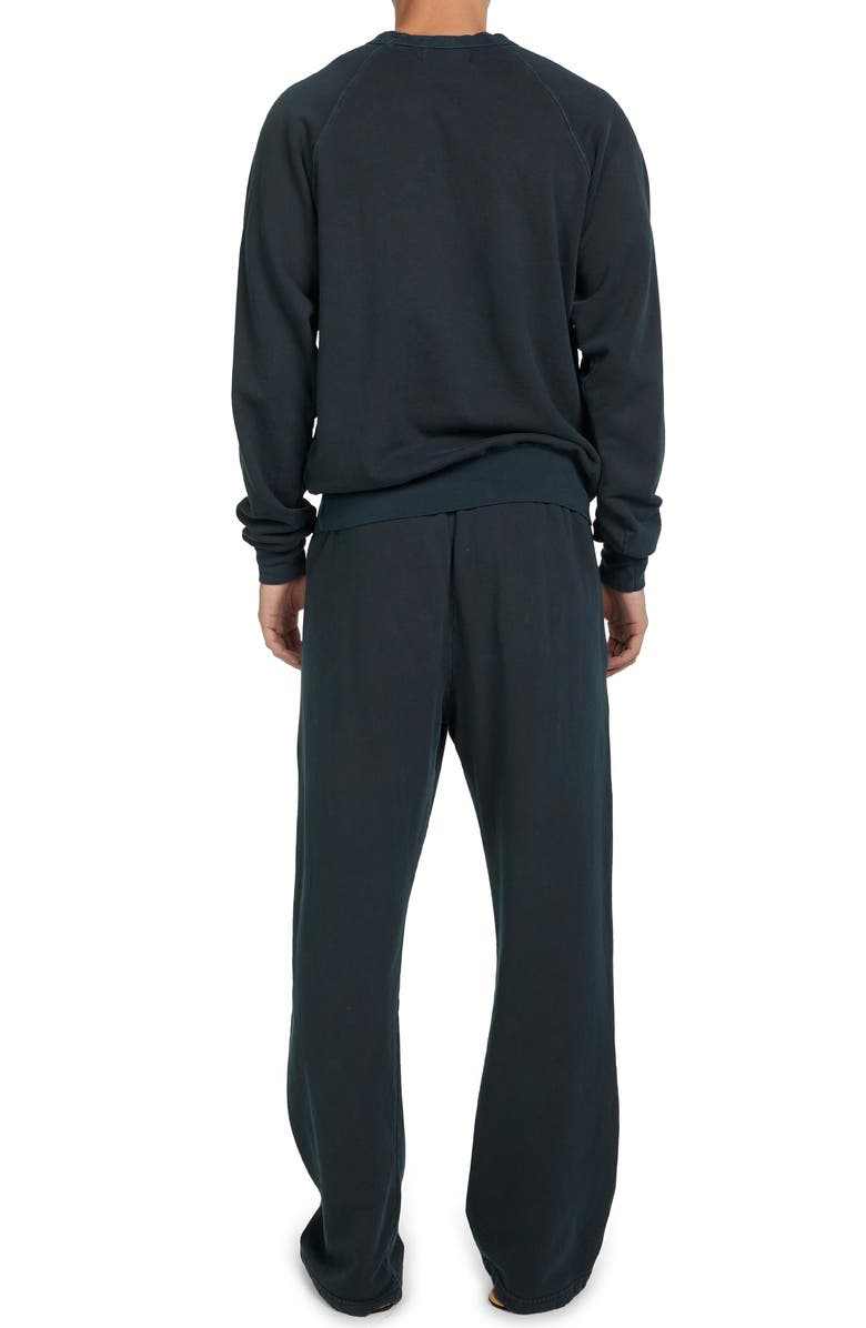 Les Tien French Terry Classic Pant, Alternate, color, Faded Black