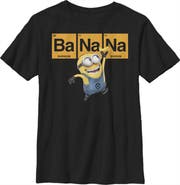 Despicable Me Boys' Minions Elements Graphic Graphic Short Sleeve T-Shirt