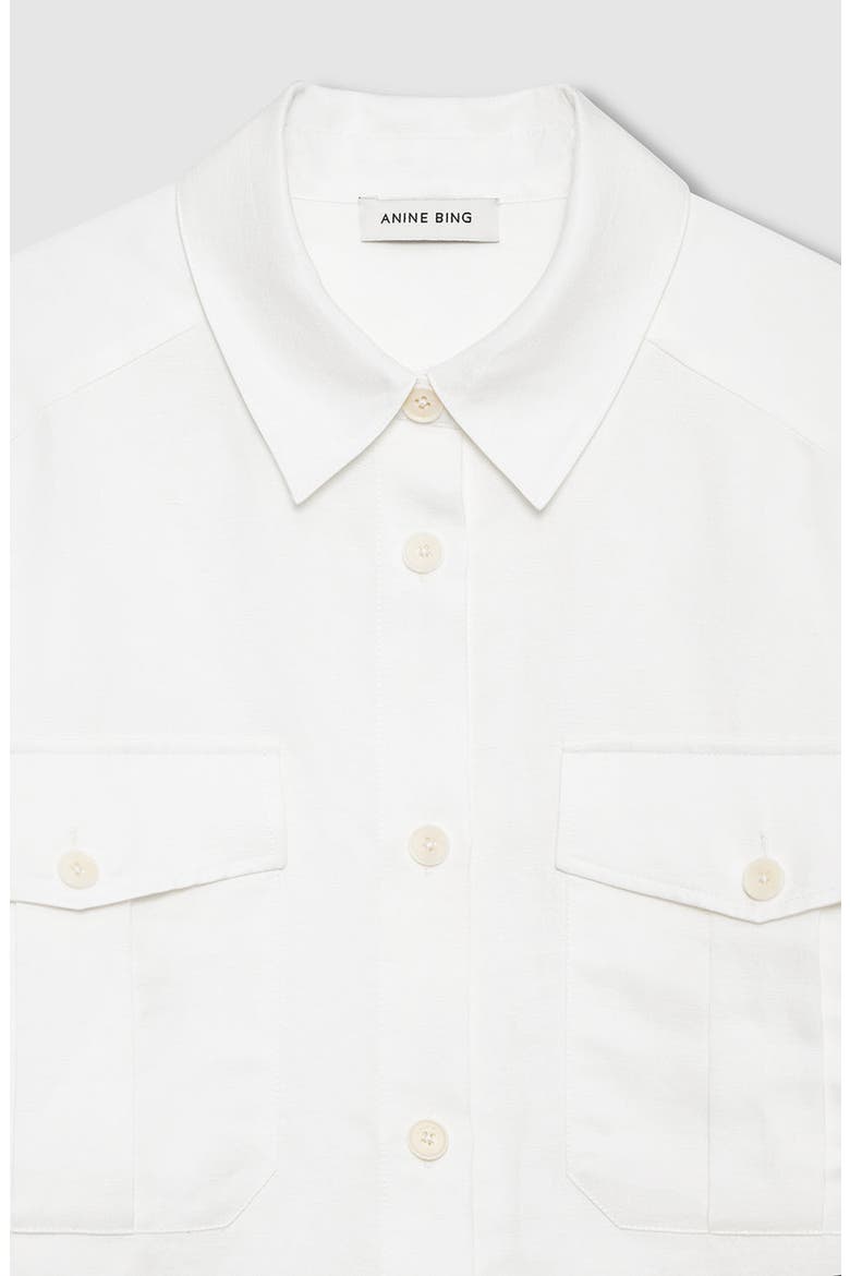 Edith Shirt, Alternate, color, Ivory