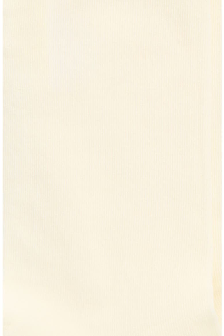 Shell Cotton Blend Crew Socks, Alternate, color, IVORY