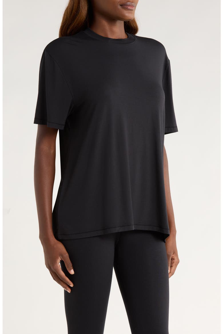 Amarys Relaxed T-Shirt, Alternate, color, BLACK