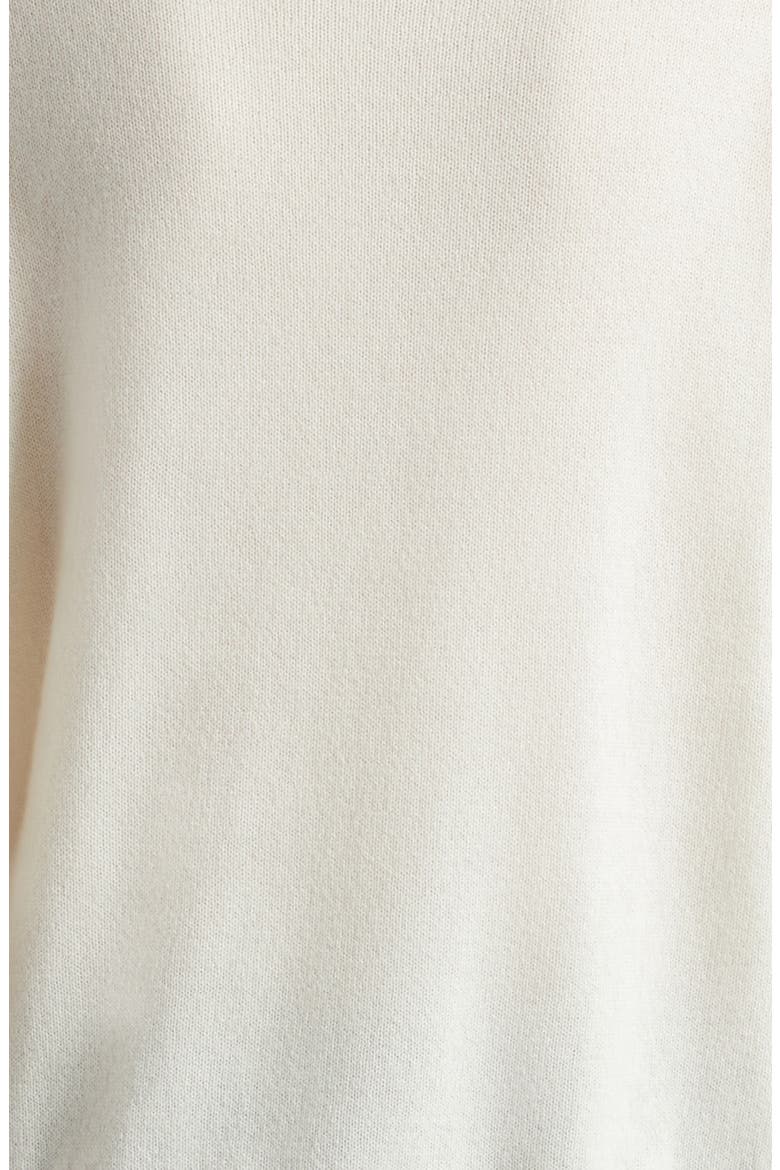 Silk Blend Short Sleeve Sweater, Alternate, color, CREAM