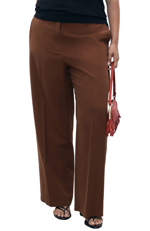 Carlos Wide Leg Pants (Regular & Plus)