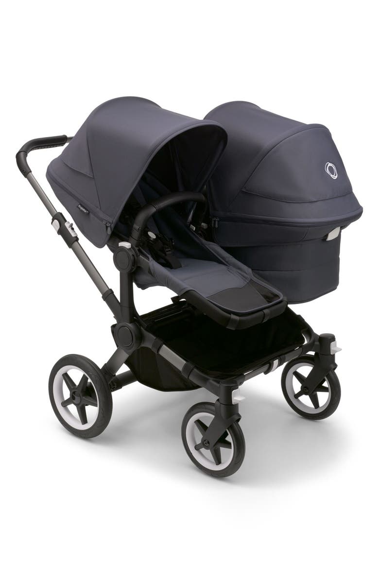 Bugaboo Donkey 5 Duo Extension Set, Alternate, color, Graphite/ Stormy Blue