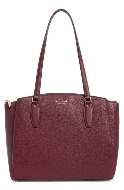 monet large triple compartment tote bag