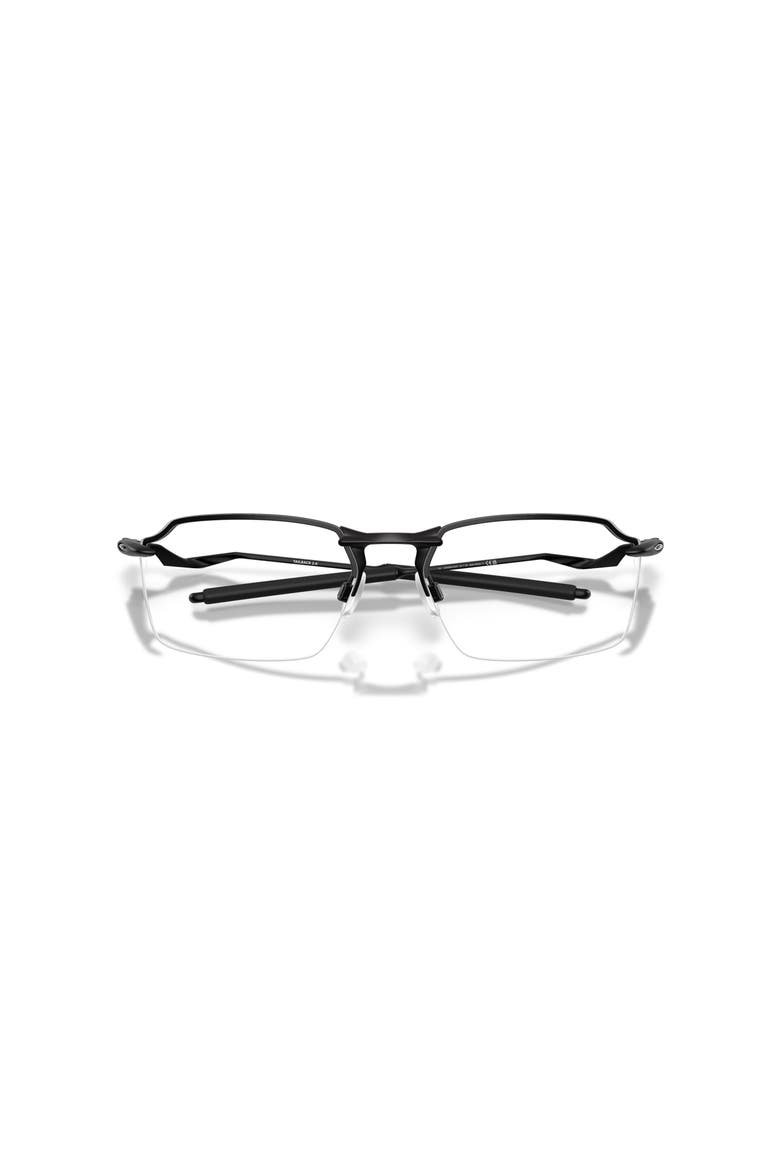 57mm Rectangle optical glasses, Alternate, color, Black