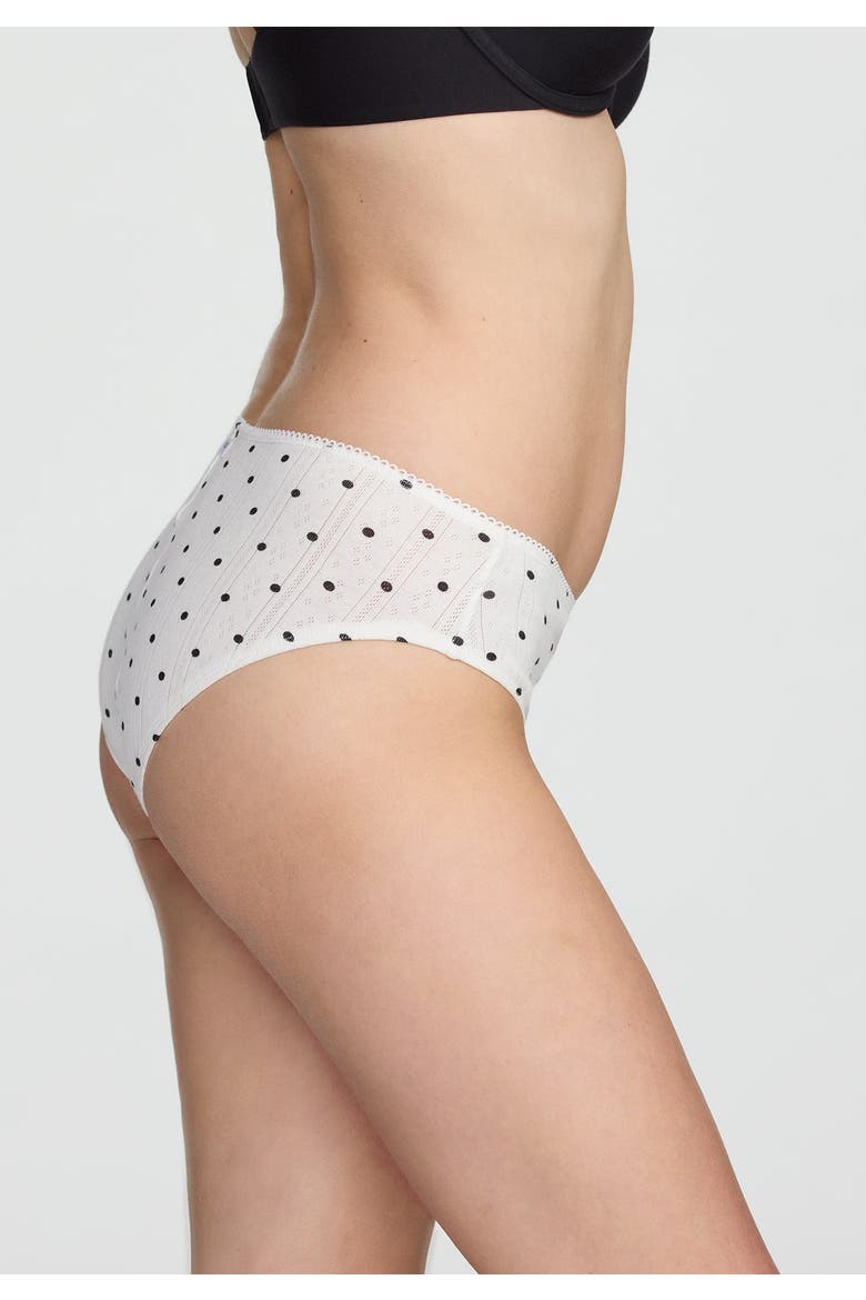 The Brief  Pointelle, Alternate, color, SALT POLKA DOT