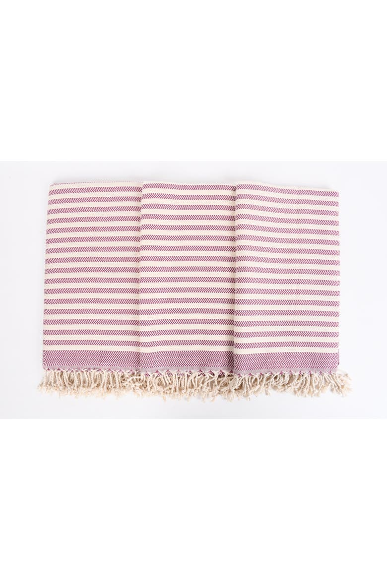 Petunia Throw Blanket/Towel, Alternate, color, Red