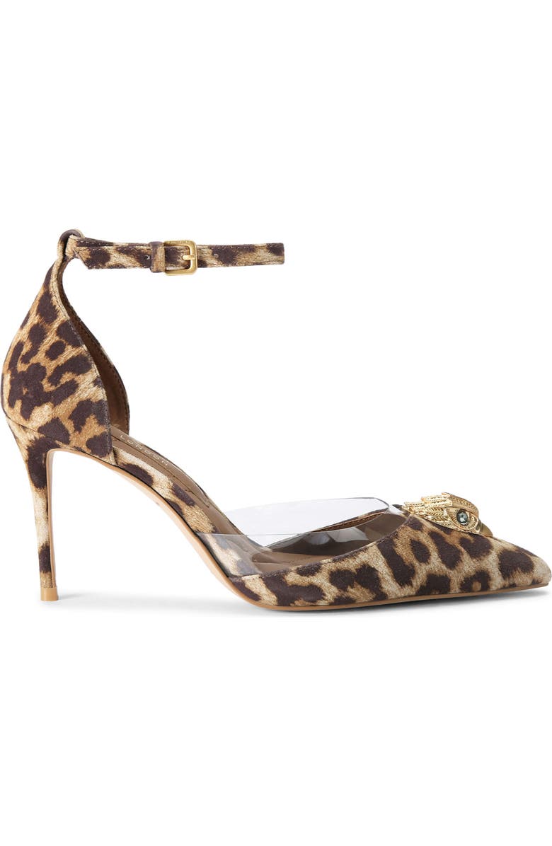 Kurt Geiger London Belgravia Eagle Ankle Strap Pointed Toe Pump, Main, color,