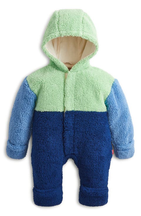 Kids' Colorblocked High-Pile Fleece Jacket