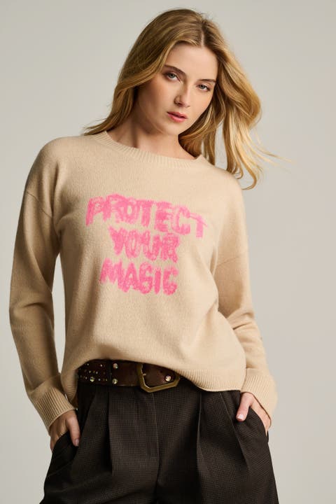 Protect Your Magic Cashmere Sweater