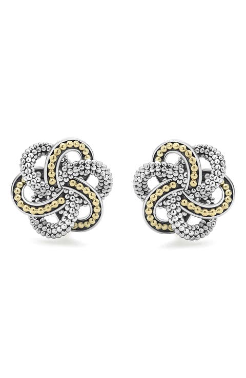Love Knot Stud Earrings