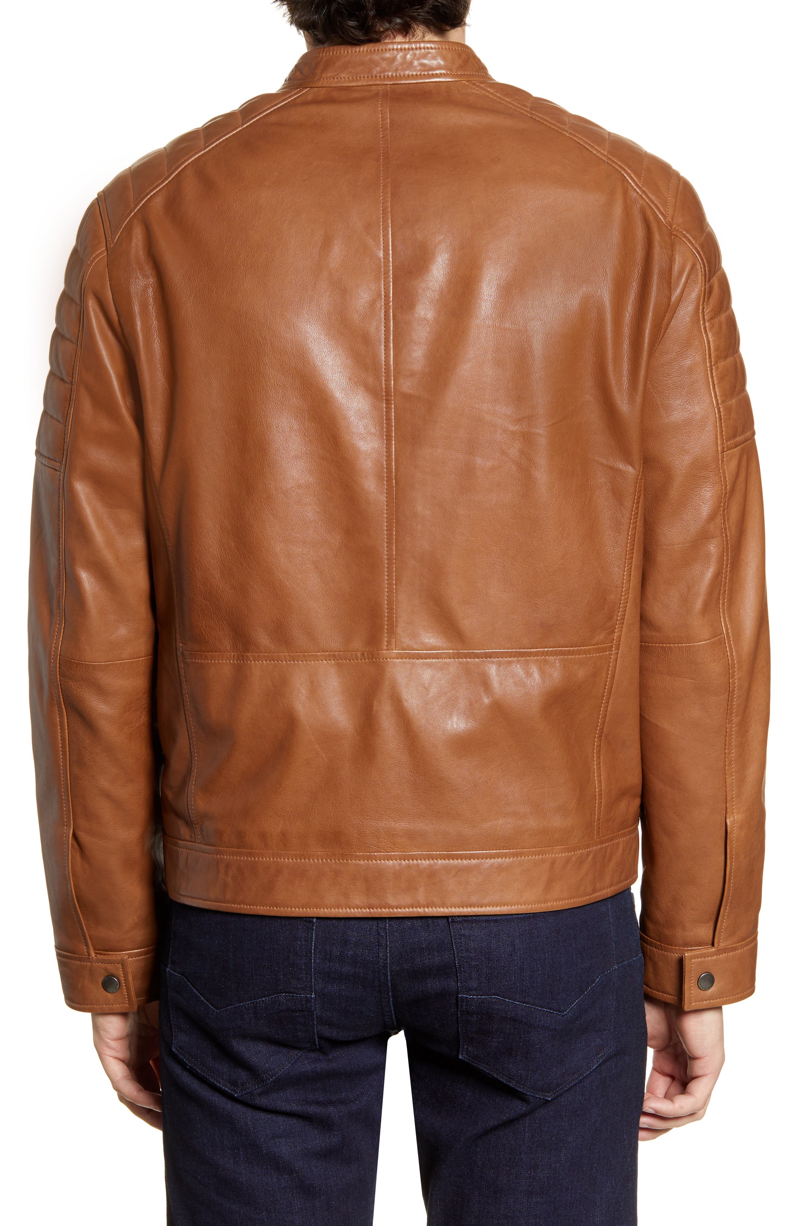Racer Leather Jacket - image 4