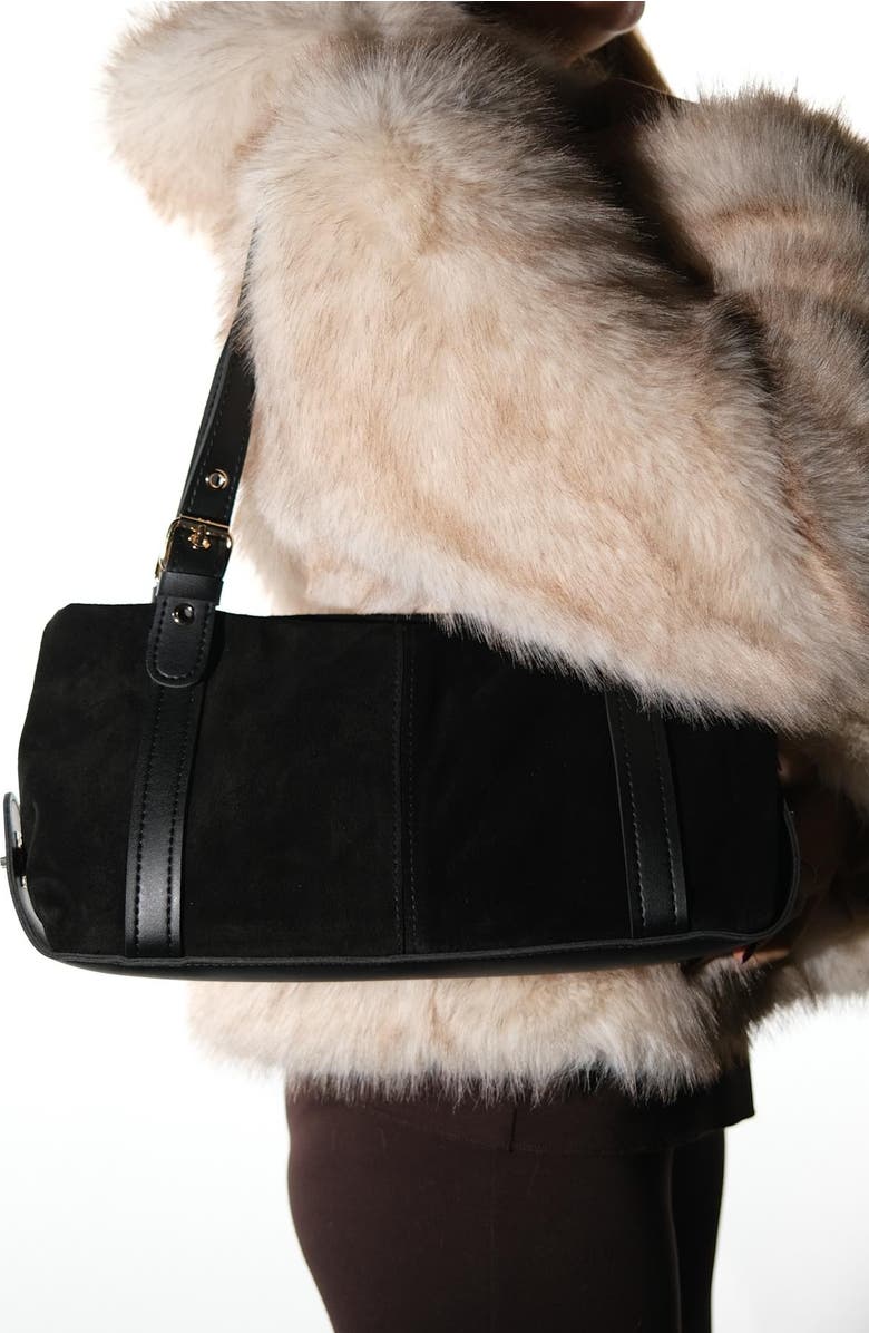 Forever & Always Shoes NERINA Leather Shoulder Bag, Alternate, color,