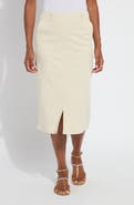 Lysse Pamela Utilitarian Stretch Twill Pencil Skirt