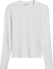 FRAME The Rib Crewneck Top