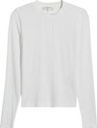 FRAME The Rib Crewneck Top